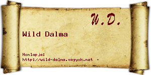 Wild Dalma névjegykártya